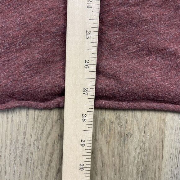 Scotch & Soda Shirt Mens XL Maroon Heathered Crewneck Casual Soft Tee T-Shirt - Picture 8 of 9